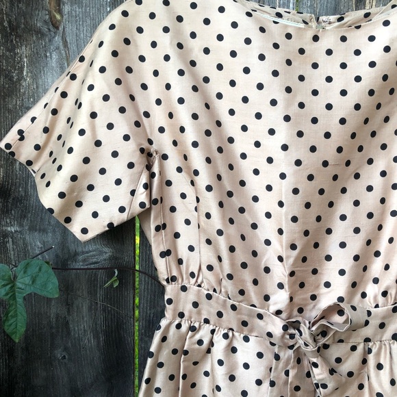 1960's VINTAGE Henry Lee Polka Dot dress - Picture 4 of 8